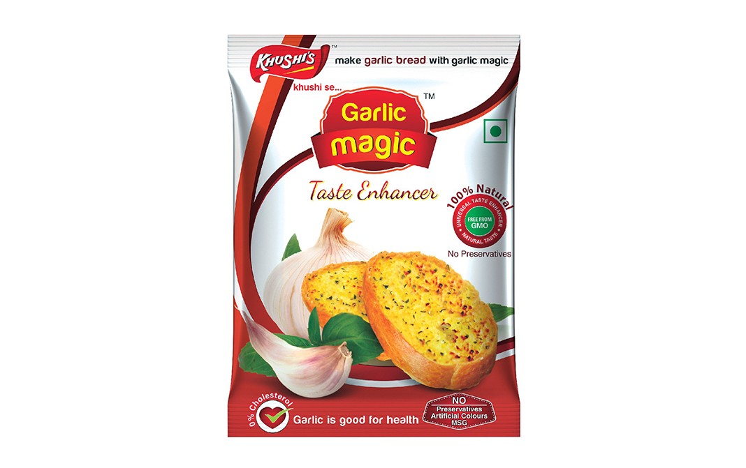 Khushi's Garlic Magic    Pack  50 grams